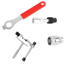 Bicycle Tool Set Repair Combination Tool Chain Stopper Center Shaft Tool Mountain Bike Disc Removal Tool