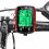 Bicycle Computer Bike Computer Waterproof Speedometer Odometer Cycling Stopwatch Bicycle Accessories Black+Red 2