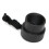 2X Dust Plug Attach with Rope Diving Dust Cap for Scubas Tanks Valves End Cap Diving Dust Cap Dive Accessory Black 6