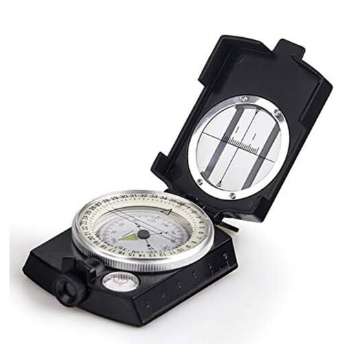 Compass Compass Luminous Compass Fully Automatic Directional Navigation Compass Suitable for Outdoor Hiking(Black) 1