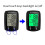 Fietscomputer Fietscomputer Waterdicht Snelheidsmeter Kilometerteller Fietsen Stopwatch Fietsaccessoires Zwart 4