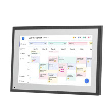 10.1 Inch Digital Calendar Chore Chart,Interactive Touchscreen, Family Planner, Hearth Display Desk Digital EU Plug