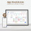 10.1 Inch Digital Calendar Chore Chart,Interactive Touchscreen, Family Planner, Hearth Display Desk Digital EU Plug 5