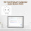 10.1 Inch Digital Calendar Chore Chart,Interactive Touchscreen, Family Planner, Hearth Display Desk Digital EU Plug 3