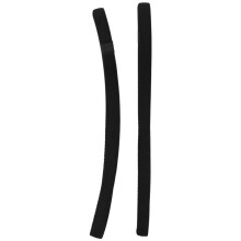 16 Pcs Thick Non-Slip Elastic Sport Headbands Hair Headbands,Exercise Hair and Sweatbands for Women and Men(Black, Grey)