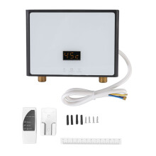 Încălzitor de apă compact și puternic, LF-001C Încălzitor de apă electric fără rezervor, 110V, 4000W Încălzire rapidă pentru chiuvete de