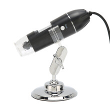 Microscopio digitale USB 3-in-1 50X-1600X 8LED Nero