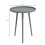 Outsunny Outsunny Round Garden Coffee Table, Outdoor Side Table with Rounded Edge 3