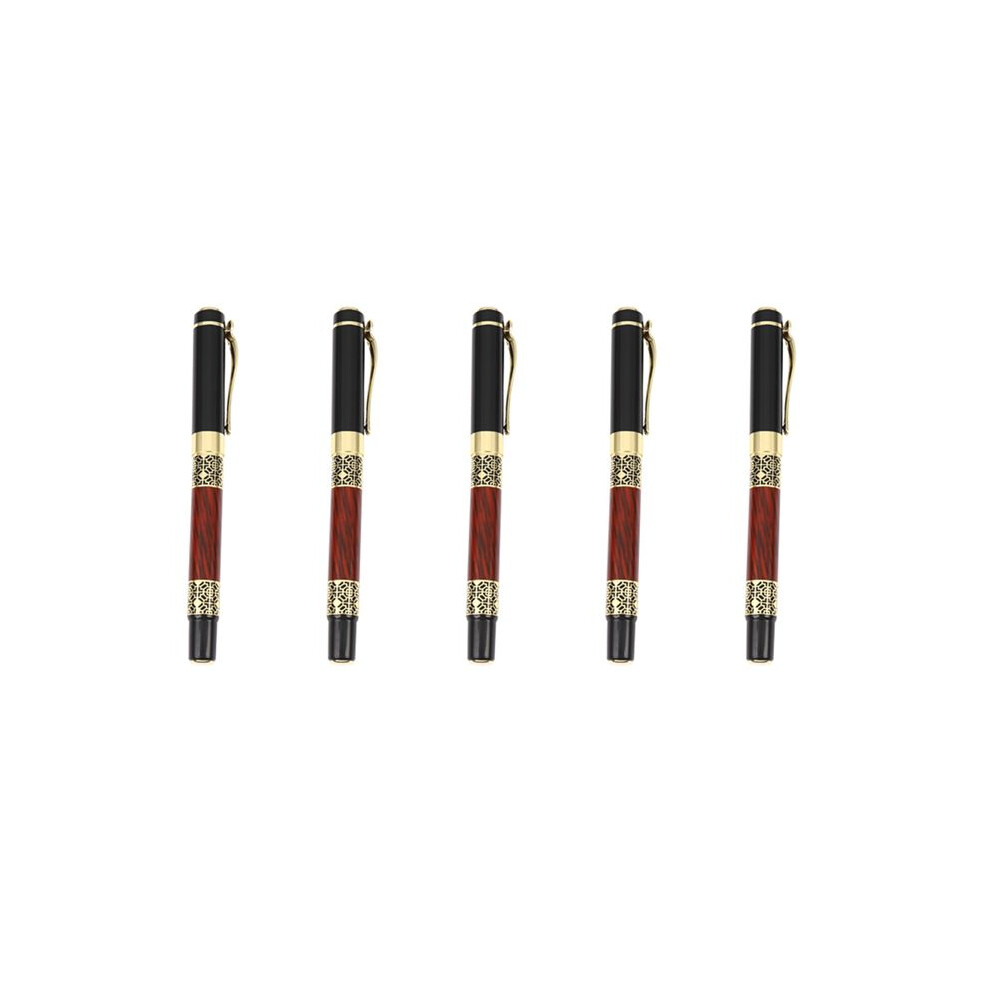 5X Chinese Classical Roller Pen Elegant Metal Ballpoint Pen For Office Business Signature School Student Gift 6032870167082