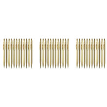 36 Stücke Gold Slim Kugelschreiber Schwarze Tinte 1 mm Mittlerer Punkt Metallisch Einziehbare Stifte für Schüler Lehrer Büro