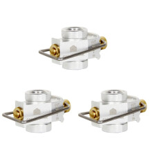 3X Camping Gas Sparer Gas Konverter Schalthebel Nachfüllung Flach Tank Umbau Adapter Camping Gas Adapter Ventil,Silber