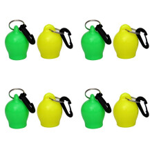 8PCS Scuba Dive Mouthpiece Dustproof Cover Regulator Holder with Clip Octopus Stage Protective Safty Accessories