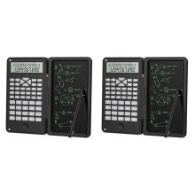 2X Calculator, Scientific Calculators 12-Digit Calculator Writing Tablet, Foldable Financial Calculator