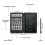 2X Calculator, Scientific Calculators 12-Digit Calculator Writing Tablet, Foldable Financial Calculator 5