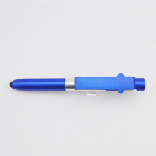 10pcs 4 in 1 Multifunction Ballpoint Pen with LED Light Fold Phone Holder Night Read Writing Pencil Office School