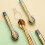 3pcs Stainless Steel Dinnerware Set Flatware Camping Travel Sets Chopsticks Fork Spoon Cutlery Case Tableware 7