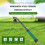 Garden Weeding Teeth, Remover Tool, Hand Uprooting Weeder Tool, Multi-Purpose Puller, Puller Tool with Forgeds Steel, A 2