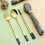 3pcs Stainless Steel Dinnerware Set Flatware Camping Travel Sets Chopsticks Fork Spoon Cutlery Case Tableware 3