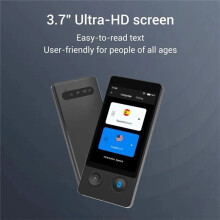 Portable W12 AI Voice Translator 144 National Language Intelligent Real- Translation Text Photo Translate Machine