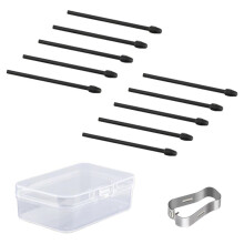 Ersatzstiftspitzen für  2 Pen-4096, Druckempfindlich und mit Neigungsfunktion, mit Werkzeug zum Entfernen der Stiftspitzen, B