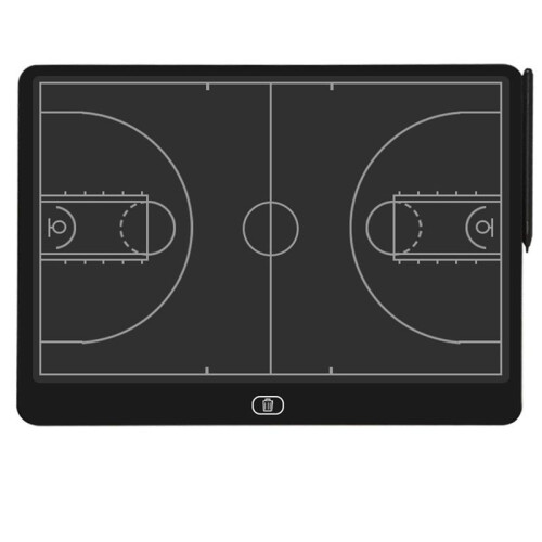 Electronic Coaching Board, 16In LCD Screen Strategy  Board with Lock Function for Basketball,Horizontal Basketball