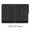 Electronic Soccer Coaching Board,16In LCD Screen Strategy  Board with Lock Function for Soccer,Horizontal Soccer 9
