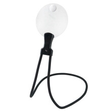 Portable Neck Flexible Magnifier Hanging 3X 10X Magnifying Glass Loupe for Seniors Reading Sewing Jewels