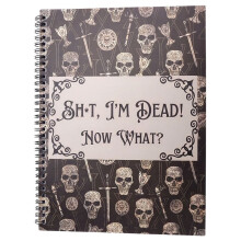 Funny Sh-T Estoy Muerto Al Final de la Vida Planificador, Planificador del Final de la Vida, Estoy Muerto Ahora Qué Libro Planificador, Arreglos