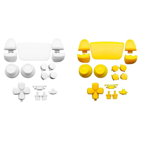 1set Full Buttons for  5 3.0 Thumb Sticks Joystick Cap L1 R1 L2 R2 D-Pad for PS5 V3 Controller A