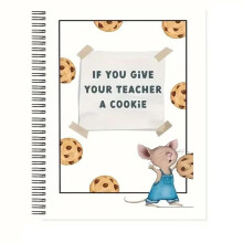 If You Give Your Teacher A Cookie Book,Thoughtful Gift, If You Give Your Teacher A Cookie Template (1PCS)