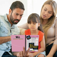 Monthly Bill Payment Tracker 48 Months Expense and Bill Tracker with Calendar & Debt Payoff Planner