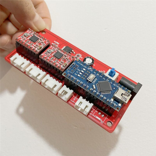Benbox Software Lasergraveringsmaskin DIY Small Control Board Röd