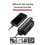 LED Bicycle Front Light USB Rechargeable  Floodlights Easy to Install 6 Modes Bicycle Bell Light,B 6