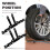 Car Wheel Alignment Tool Plates Adjustable Automotive Wheel Leveling Aligner Wheel Alignment Tool Black 3