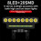 LED Bicycle Front Light USB Rechargeable  Floodlights Easy to Install 6 Modes Bicycle Bell Light,A 4