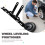 Car Wheel Alignment Tool Plates Adjustable Automotive Wheel Leveling Aligner Wheel Balancing Tool Black 5