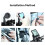 Large Screen Bicycle Computer Wireless Bike Computer Waterproof Speedometer Odometer Cycling Stopwatch with LCD 8