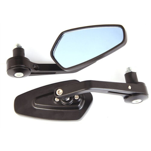 Espelho Retrovisor Universal para Motocicleta de 22 mm e 7/8 Polegadas com Guidão Modificado 1