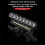 LED Bicycle Front Light USB Rechargeable  Floodlights Easy to Install 6 Modes Bicycle Bell Light,B 3