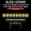 LED Bicycle Front Light USB Rechargeable  Floodlights Easy to Install 6 Modes Bicycle Bell Light,B 4