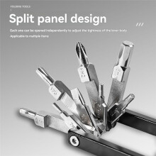 Bicycle Multi Tool Chain Splitter Cutter Multifunction for Mountain Road Bike Wrench Screwdriver Repair Multitool