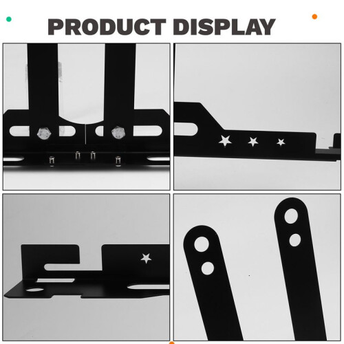 Car Wheel Alignment Tool Plates Adjustable Automotive Wheel Leveling Aligner Wheel Alignment Tool Black 1