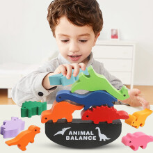 Wooden Stacking Toys for Toddlers Montessori Educational Toy Enhances Fine Motor Skills