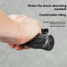 Bicycle Grips Soft Rubber Shockproof Anti-Slip Handlebar Cover  Ergonomic Cycling Handle Bar Parts