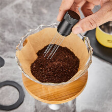 Agulha para Agitador de Café com Base de Liga de Alumínio WDT, Ferramenta para Cabo Antiderrapante, Distribuidor de Tamper Manual para Pó de Café