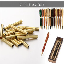 30 Tubes de Rechange pour Stylos, 7 mm, 5,3 cm de Long, Embouts de Rechange Fins et Flexibles.