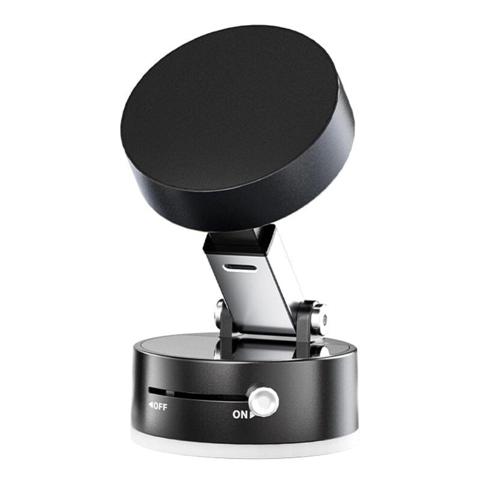 Magnetic Phone Holder With Vacuum Suction Stability, Foldable Retractable Car Mount Universal Stand 9169991088921