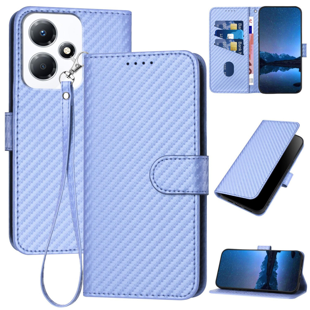 Case For Vivo V29 Lite 5G And Wallet Cover For Vivo Y78 5G Leather Flip With Card Slots Kickstand Magnetic Closure Purple 9169991089027