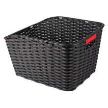 Cesta Trasera para Bicicleta Cesta Bicicleta Trasera: Montaje en Portabicicletas, Soportes Carga Bicicletas en el Portaequipajes Trasero Adultos,