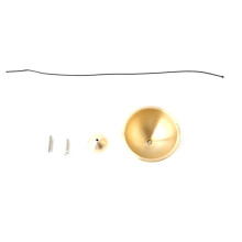 37-Mm-Doppleamin-Klingel, GlockenzubehöR, KüHlschrankglockenzubehöR, Holzklingel im Japanischen Stil, TüRklingel